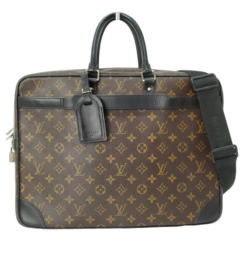 Louis Vuitton Monogram Macassar Porte-Documents Voyage Gm Bag
