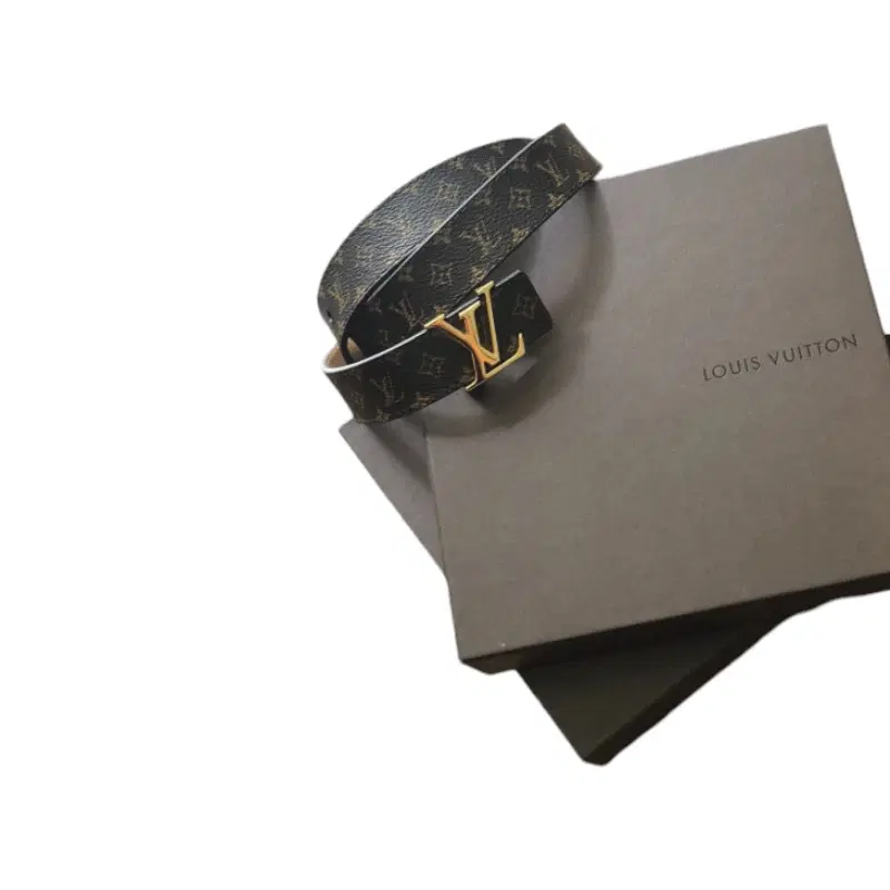 Louis Vuitton Brown Monogram 25 MM Canvas Belt