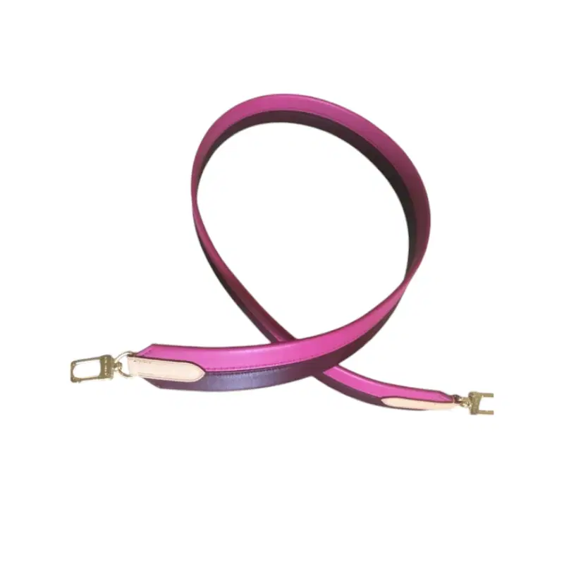 Louis Vuitton Pink & Wine Cluny BB Bag Shoulder Strap