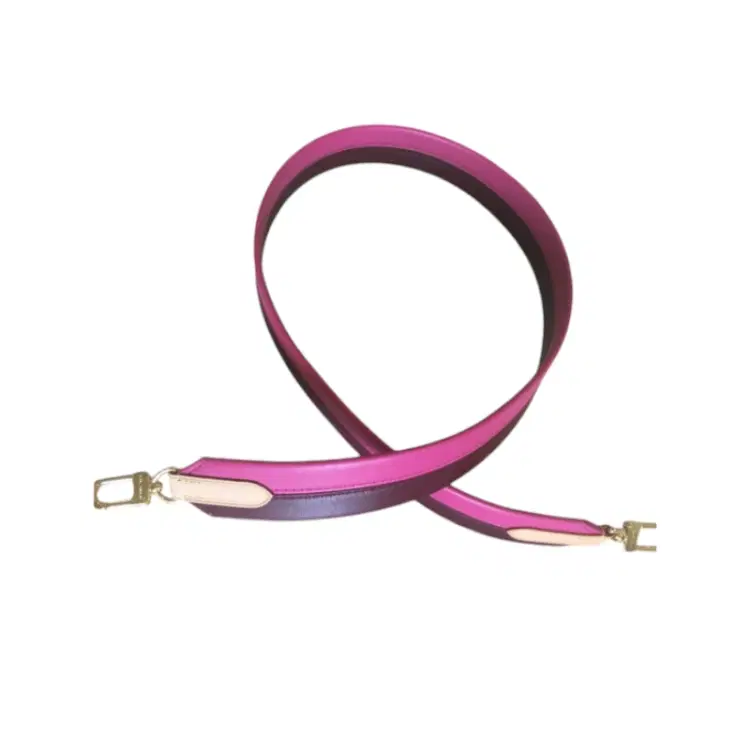 Louis Vuitton Pink & Wine Cluny BB Bag Shoulder Strap-Hover-Image