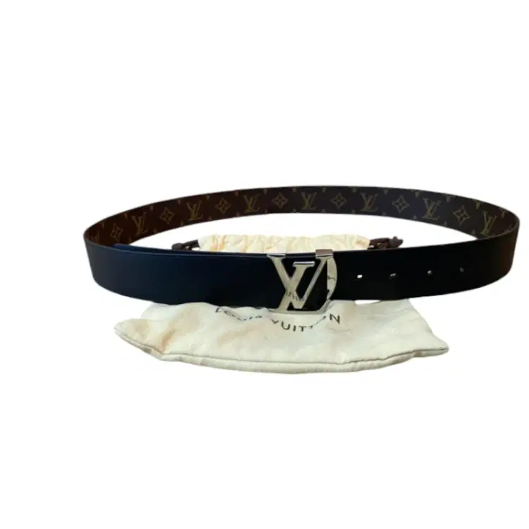 Louis Vuitton 40MM LV Initiales Reversible Belt-Hover-Image