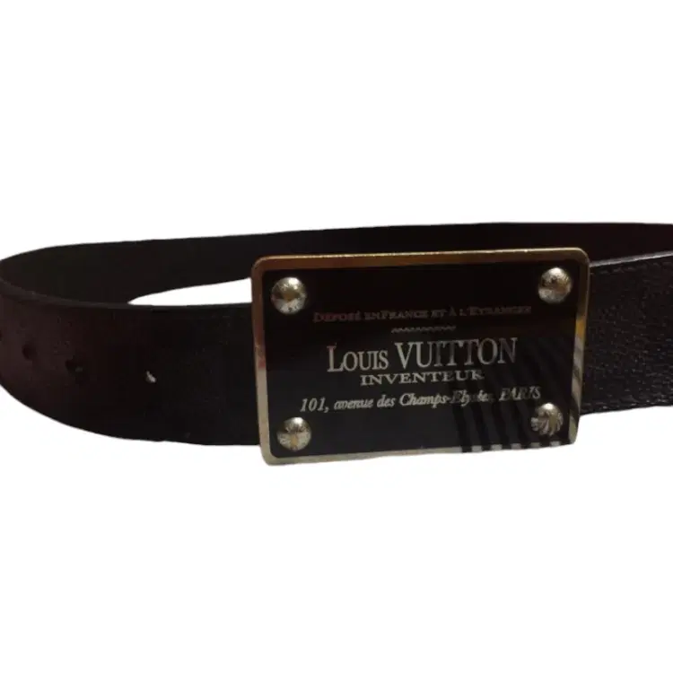 Louis Vuitton Inventeur Damier Graphite Reversible Belt-Hover-Image