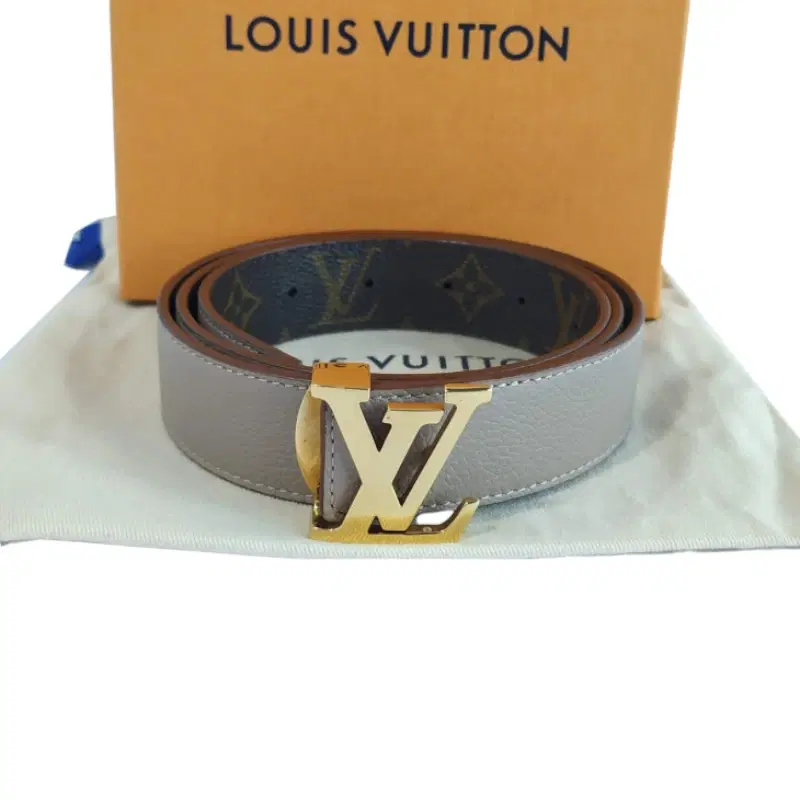 Louis Vuitton Monogram Canvas LV Initials Reversible Belt