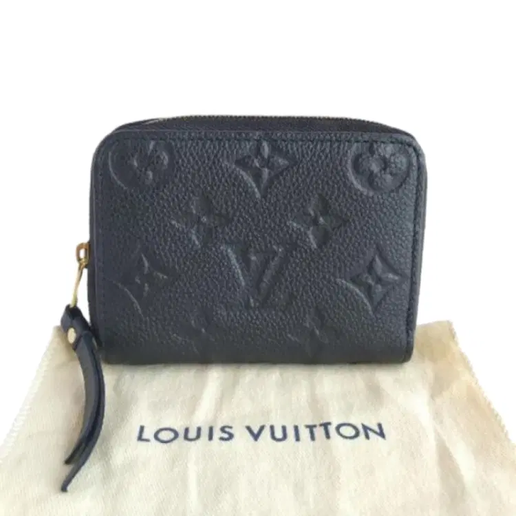 Louis Vuitton Noir Monogram Empreinte Leather Zippy Coin Purse-Hover-Image