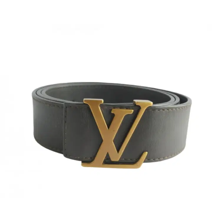 Louis Vuitton LV Initials Brown Leather Belt-Hover-Image