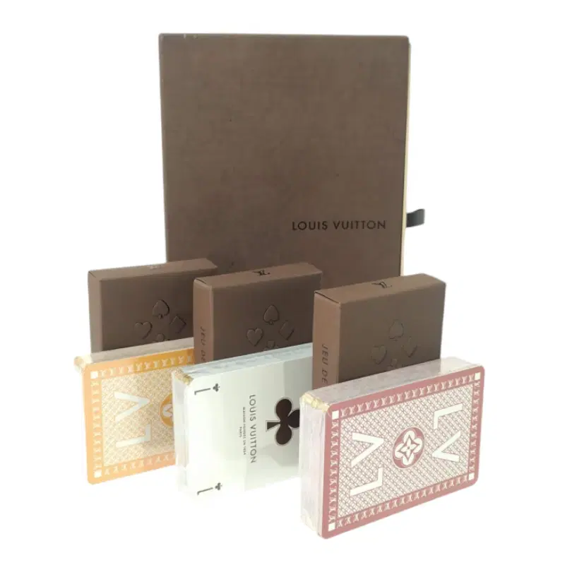Louis Vuitton Jeu De 54 Cartes 3 Set of Play Cards