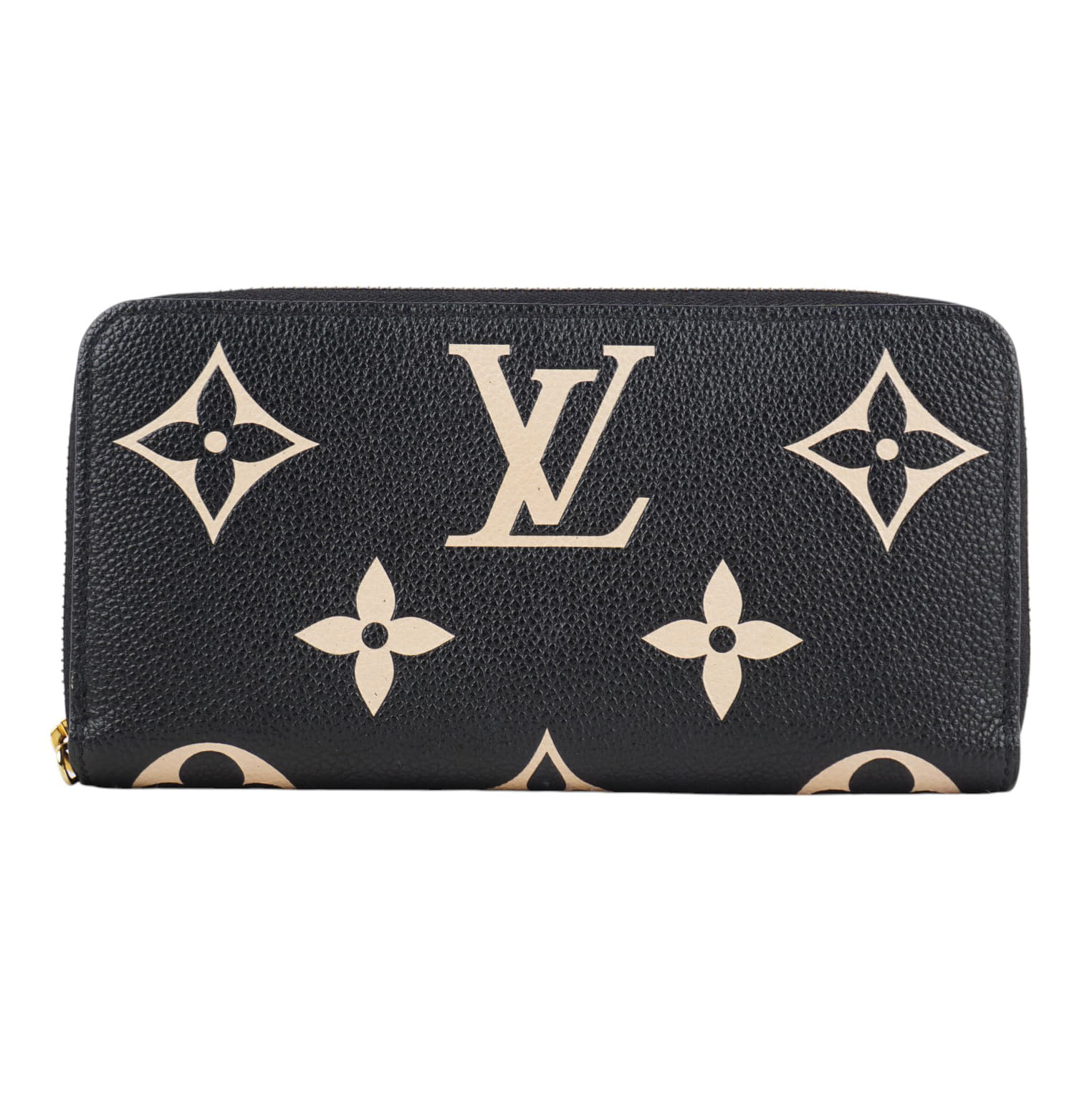 Louis Vuitton Zippy Bicolour Monogram Empreinte Leather Wallet