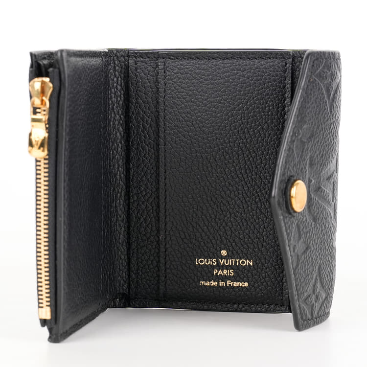 Louis Vuitton Zoe Wallet in Black Monogram Empreinte Leather-Hover-Image