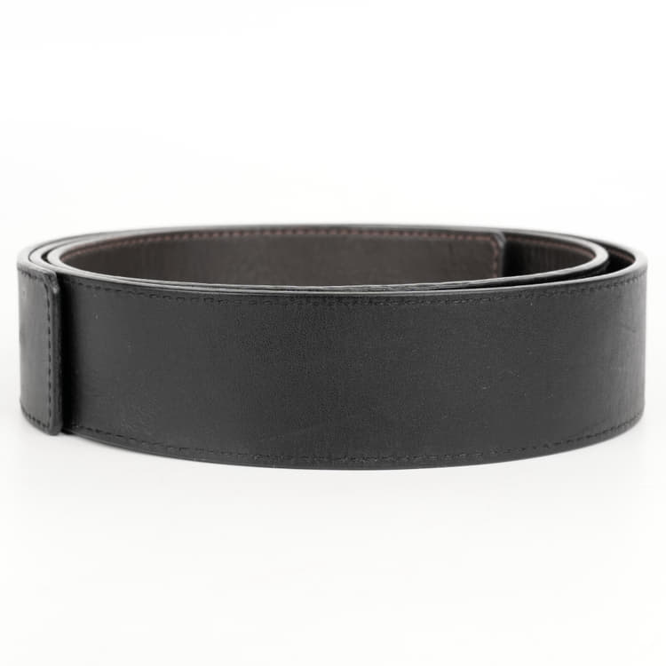 Louis Vuitton Reversible Leather Belt Strap, Size 40-Hover-Image