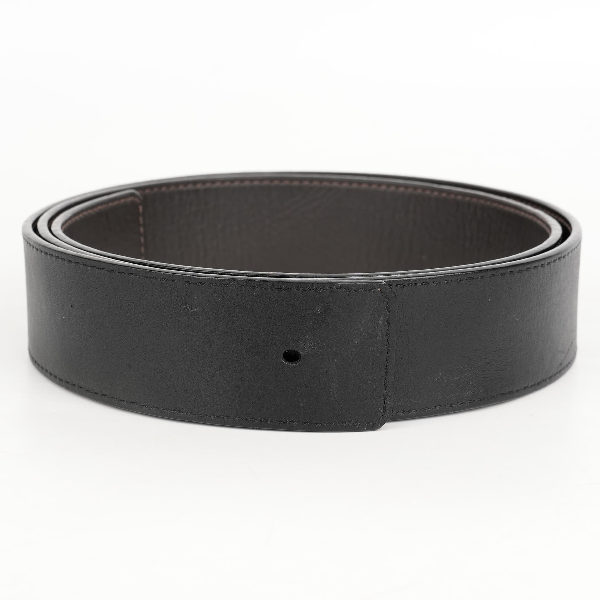 Louis Vuitton Reversible Leather Belt Strap, Size 40