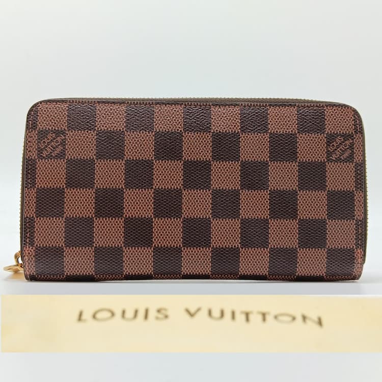 Louis Vuitton Damier Ebene Zippy Wallet-Hover-Image
