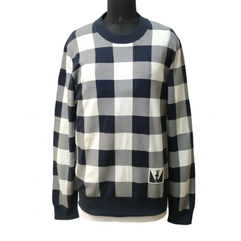 Louis Vuitton Blue Masai Damier Printed America's Cup Pullover