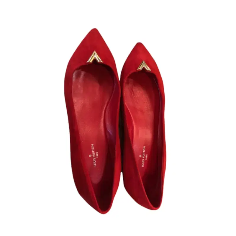 Louis Vuitton Red Flats