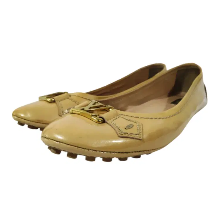 Louis Vuitton Patent Oxford Ballerina Flats-Hover-Image