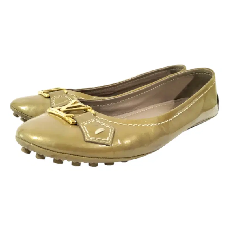 Louis Vuitton Patent Oxford Ballerina Flats