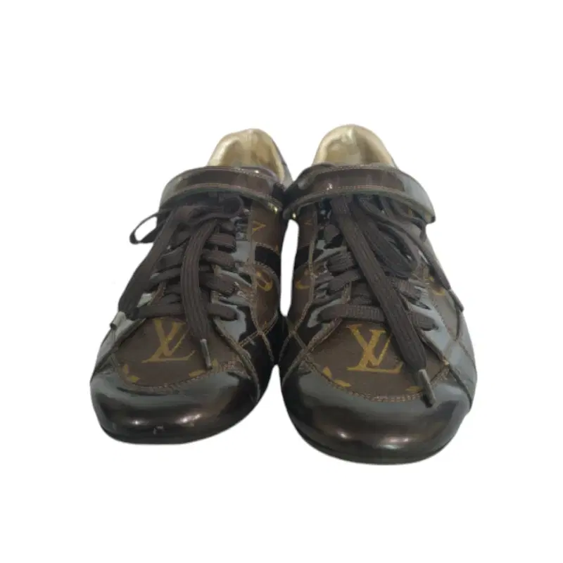 Louis Vuitton Monogram Patent Canvas Sneakers