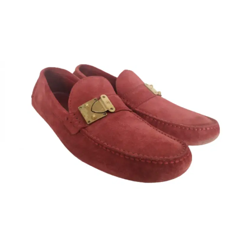 Louis Vuitton Racetrack Suede Leather Loafers