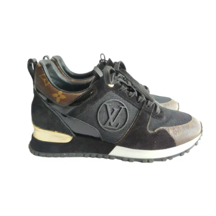 Louis Vuitton Run Away Black Suede Sneakers-Hover-Image