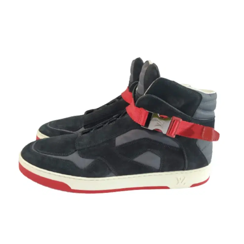 Louis Vuitton Suede Nylon Slipstream Black Sneaker