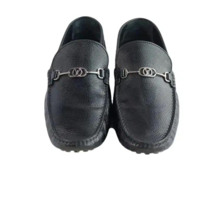 Louis Vuitton Black LV Club Loafers-Hover-Image