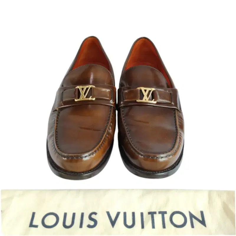 Louis Vuitton Brown Major Loafers