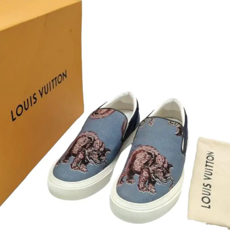 Louis Vuitton X Chapman Brothers Elephant Slip On Loafer
