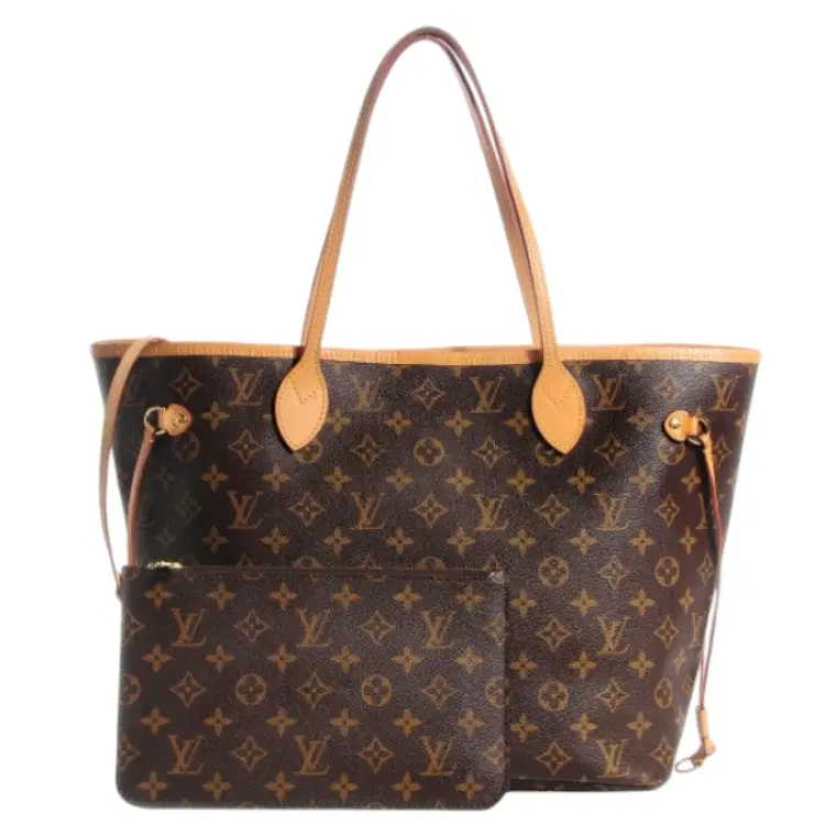 Louis Vuitton Neverfull MM in Monogram w/ Mimosa Interior | Luxepolis-Hover-Image