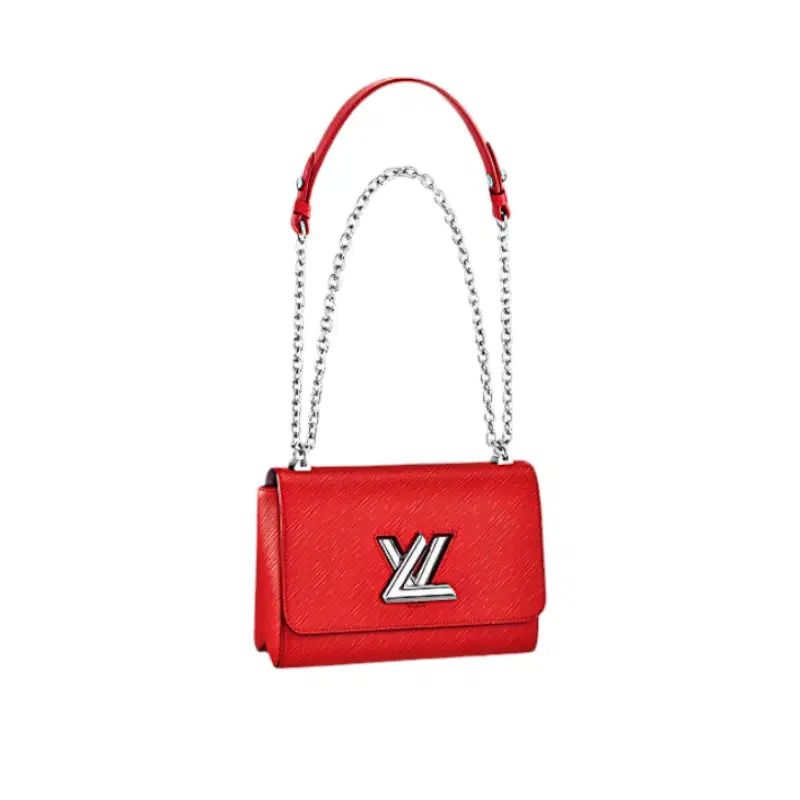 Louis Vuitton Twist MM in Coquelicot | Luxepolis