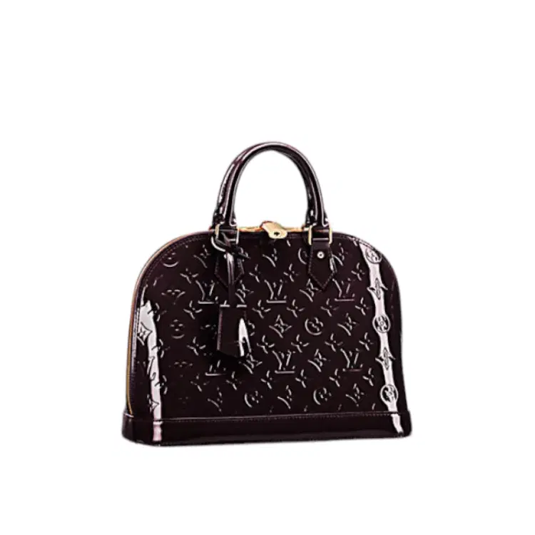 Louis Vuitton Vernis Alma PM Amarante-Hover-Image
