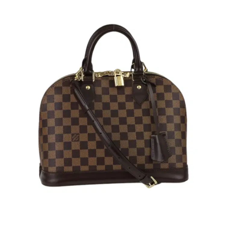 LOUIS VUITTON Damier Canvas Alma PM Bag-Hover-Image