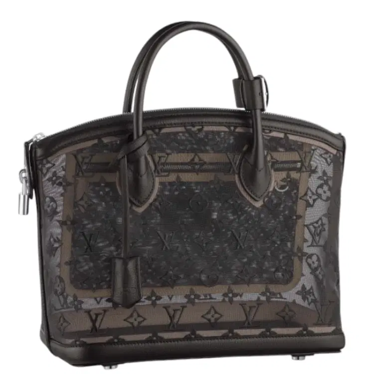 Louis Vuitton Transparent Lockit Noir Bag-Hover-Image