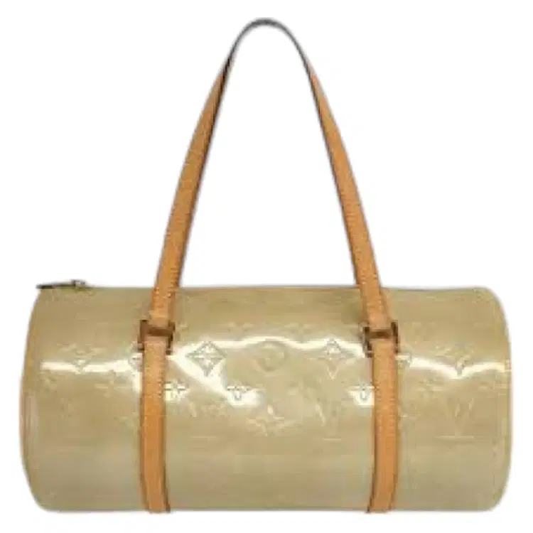 Louis Vuitton Papillon Vernis Tan Monogram Handbag-Hover-Image