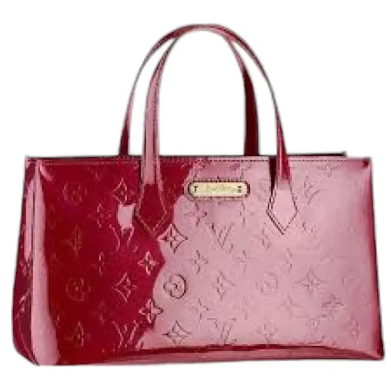 Louis Vuitton Pomme D'Amour Monogram Vernis Wilshire PM Tote