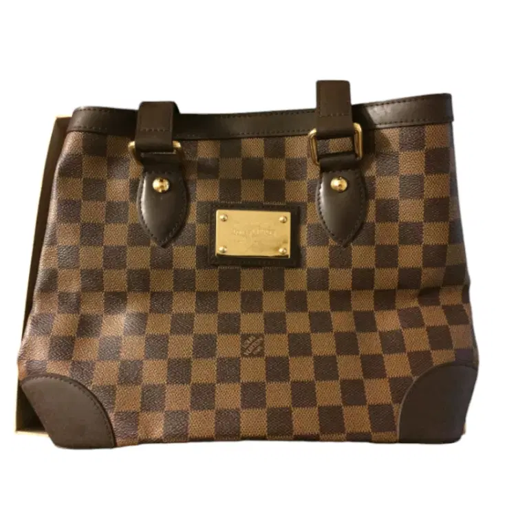 Louis Vuitton Damier Ebene Canvas Hampstead Bag-Hover-Image