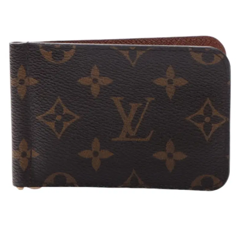 Louis Vuitton Monogram Money Clip Wallet