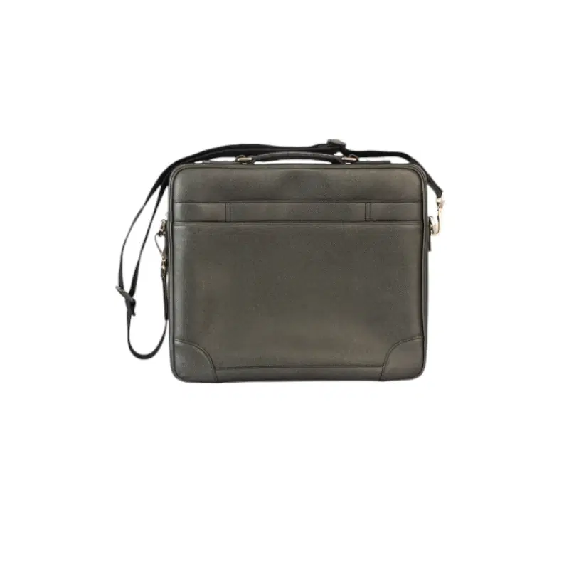 Louis Vuitton Zip Around Black Office Bag - Mens