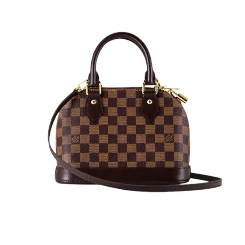 Louis Vuitton Damier Ebene BB Alma Handbag