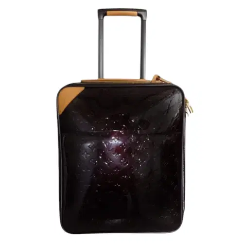 Louis Vuitton Vernis Pegase 45 Rolling Luggage Rouge Travel Bag-Hover-Image