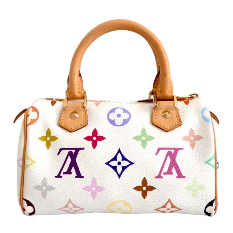 Louis Vuitton Monogram Multicolor Mini Speedy Limited Edition Handbag
