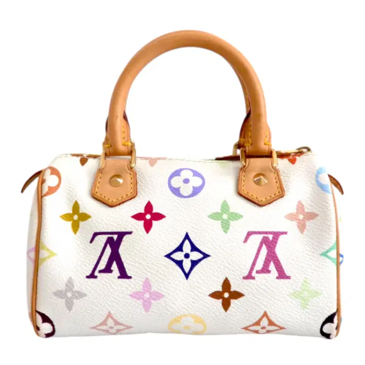 Louis Vuitton Monogram Multicolor Mini Speedy Limited Edition Handbag-Hover-Image
