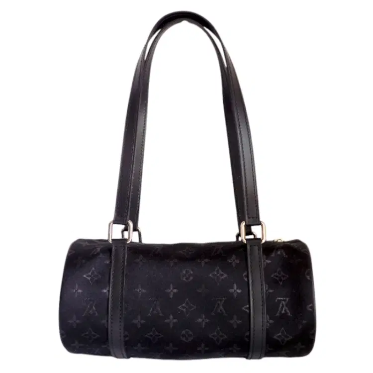 Louis Vuitton Mini Black Monogram Satin Papillon Bag-Hover-Image