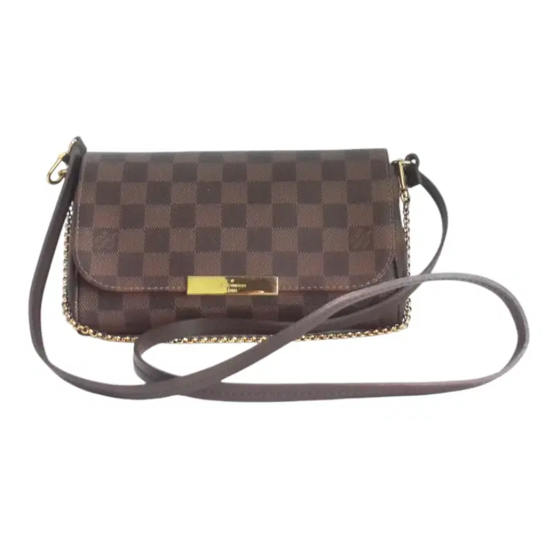 Louis Vuitton Damier Ebene Favorite PM Crossbody Clutch