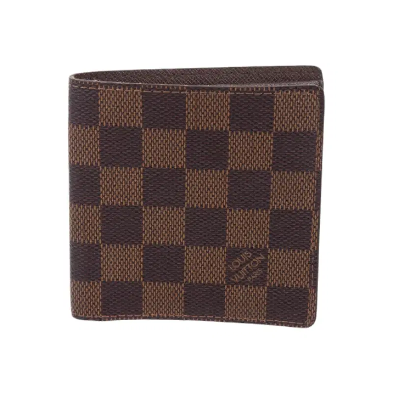Louis Vuitton Damier Ebene Porte-Billets Mens Bi-Fold Wallet