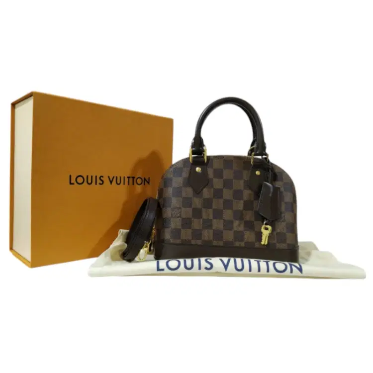 Louis Vuitton Damier Canvas Alma BB Bag-Hover-Image