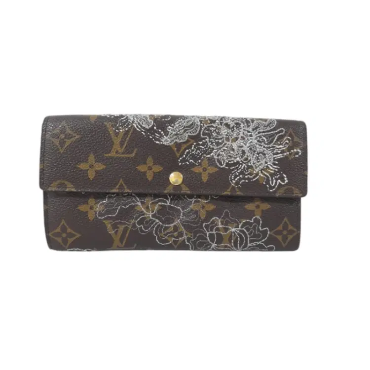Louis Vuitton Gold Dentelle Sarah Wallet-Hover-Image