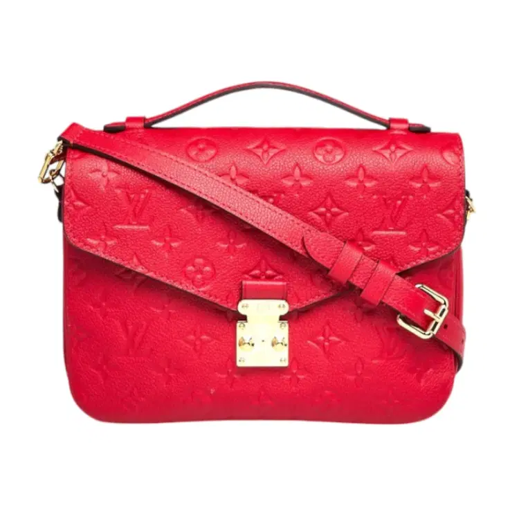 Louis Vuitton Scarlet Monogram Empreinte Leather Metis Pochette Bag-Hover-Image