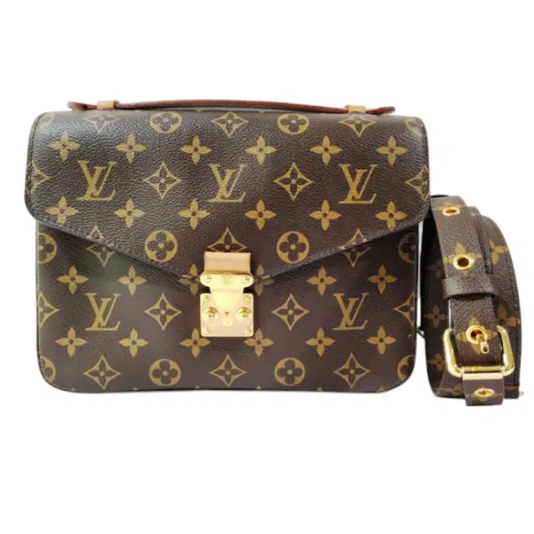 Louis Vuitton Pochette Metis Monogram Canvas Leather Crossbody Bag-Hover-Image