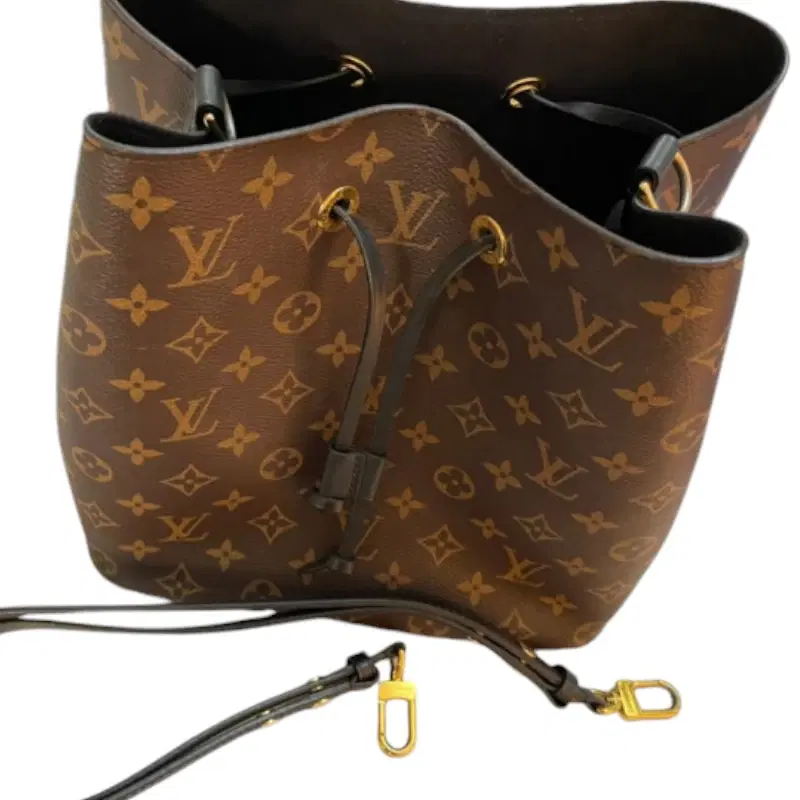 Louis Vuitton Neo Noe MM Canvas Handbag