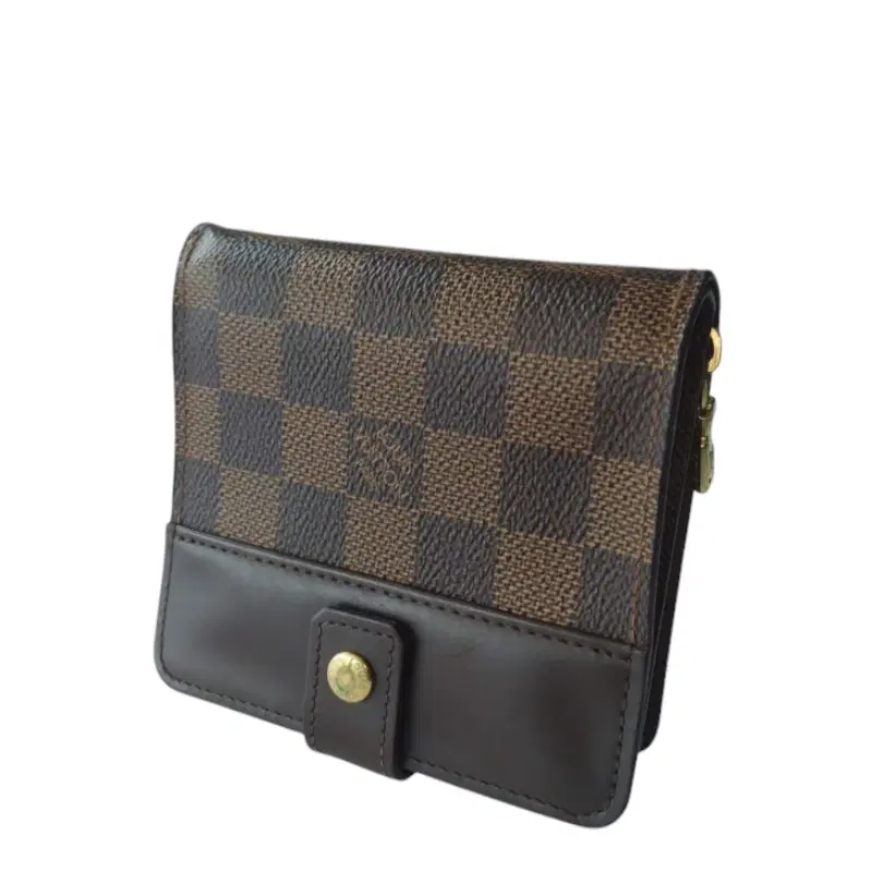 Louis Vuitton Damier Ebene Zipped Compact Wallet