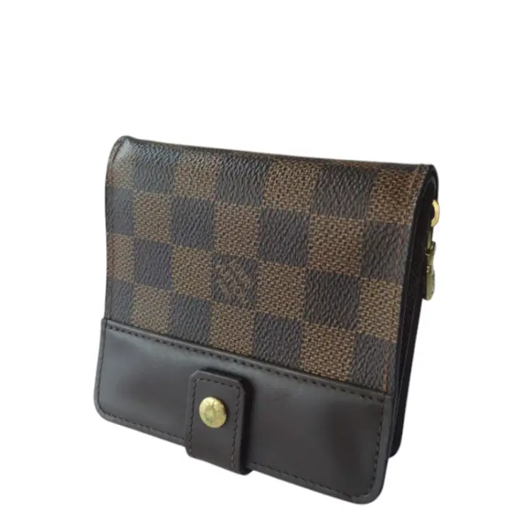 Louis Vuitton Damier Ebene Zipped Compact Wallet-Hover-Image